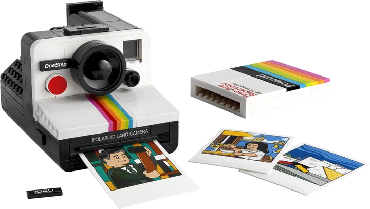 Zestaw klocków LEGO Ideas Aparat Polaroid OneStep SX-70 516 elementów (21345) - obraz 4