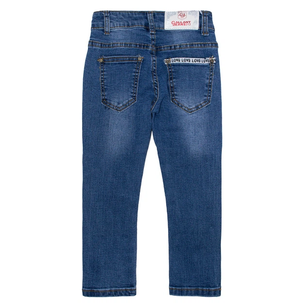 Джинсы для девочки Gallant Jeans T-37 104 см Синий - изображение 2