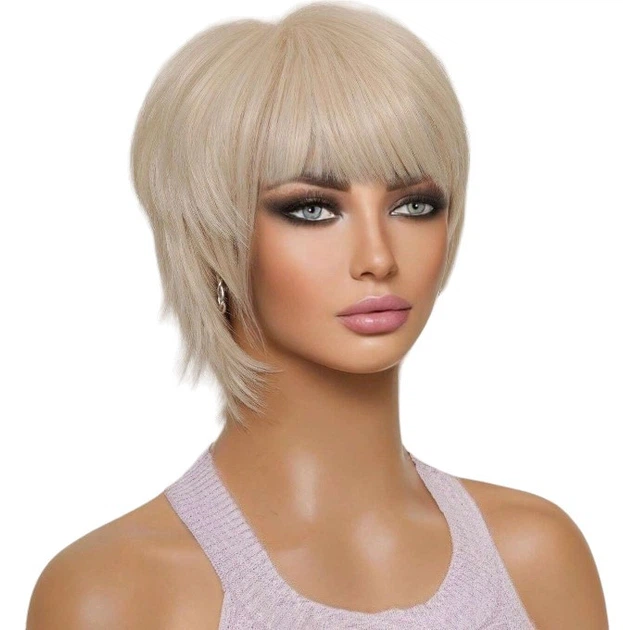 Парик блондинки короткий Blonde, термоволокно - изображение 3