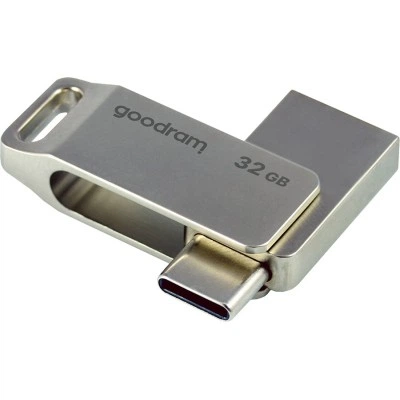 USB флеш накопичувач Goodram 32GB ODA3 Silver USB 3.0 / Type-C (ODA3-0320S0R11) - изображение 4