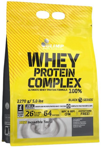 Протеїн Olimp Whey Protein Complex 2.27 кг Солона карамель (5901330059117) - зображення 1