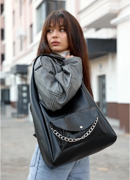 Женская сумка 34х31х12 см Sambag (2000002728474) - Фото 3 Женская сумка 34х31х12 см Sambag (2000002728474) - изображение 3
