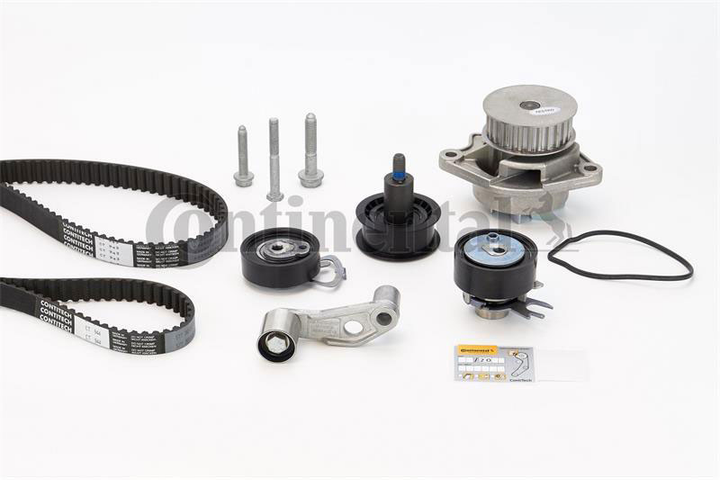 Комплект ремня ГРМ с помпой Contitech CT 957 WP1 Audi, Seat, Skoda, VW ...