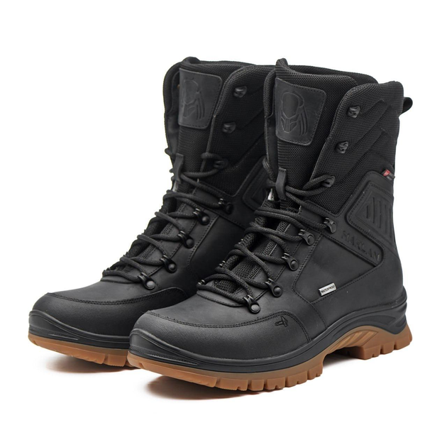 Берцы зимние тактические кожаные с мембраной Gore-Tex PAV Style Lab HARLAN 805 р.37 25см чорные (456222284547) 44 - изображение 1