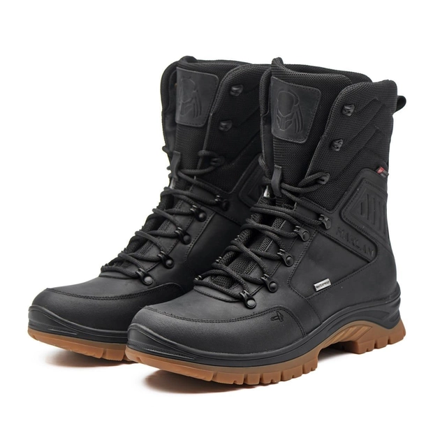 Берцы зимние тактические кожаные с мембраной Gore-Tex PAV Style Lab HARLAN 805 р.37 25см чорные (456222284547) - изображение 1