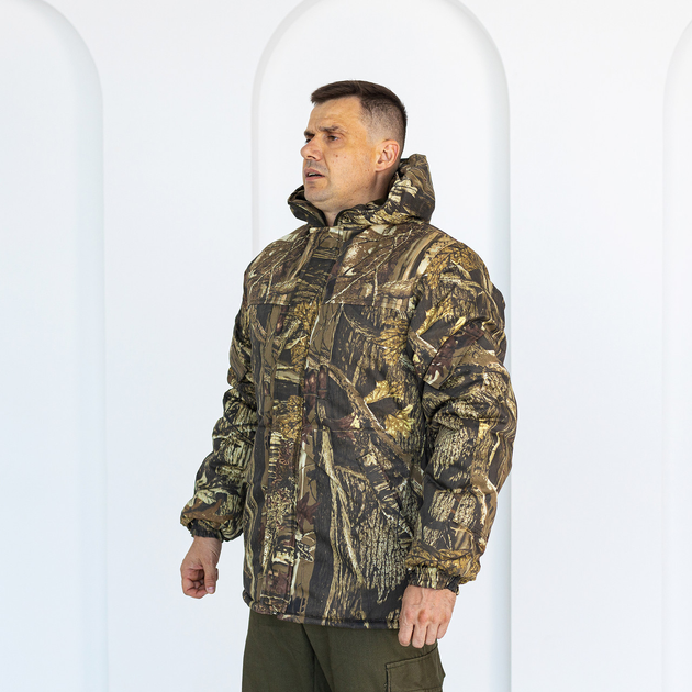 Бушлат Горка зимний камуфляжный с капюшоном, мужская тактическая зимняя куртка камуфляж Осень 54 - изображение 2