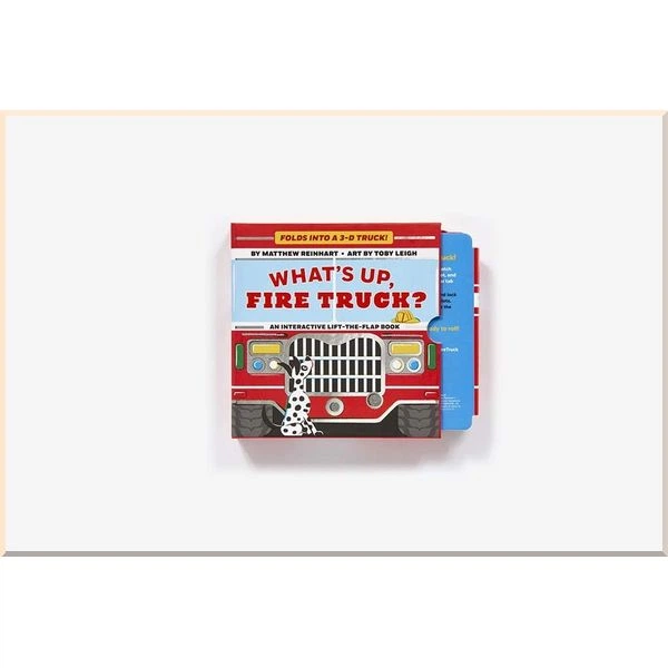 Abrams Appleseed What's Up, Fire Truck? (An Interactive Lift-the-Flap Book). Toby Leigh, Matthew Reinhart. ISBN:9781419741074 - изображение 2