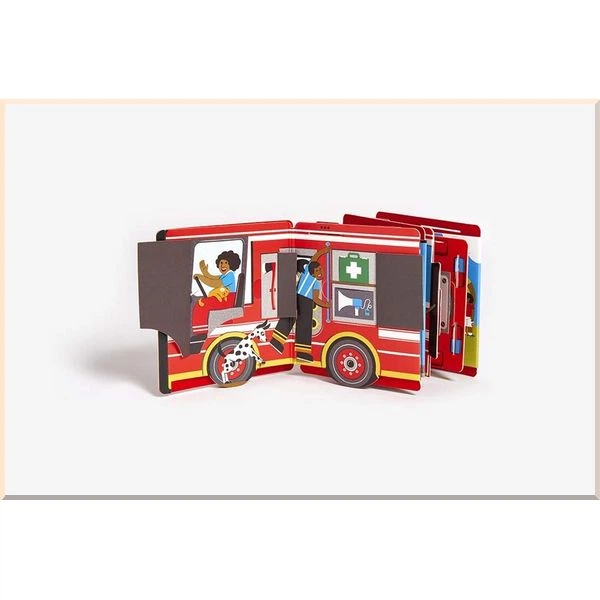 Abrams Appleseed What's Up, Fire Truck? (An Interactive Lift-the-Flap Book). Toby Leigh, Matthew Reinhart. ISBN:9781419741074 - изображение 4