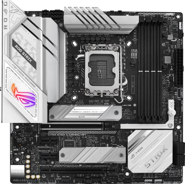 Материнська плата ASUS ROG STRIX B760-G GAMING WIFI (s1700, Intel B760, PCI-Ex16) - зображення 1