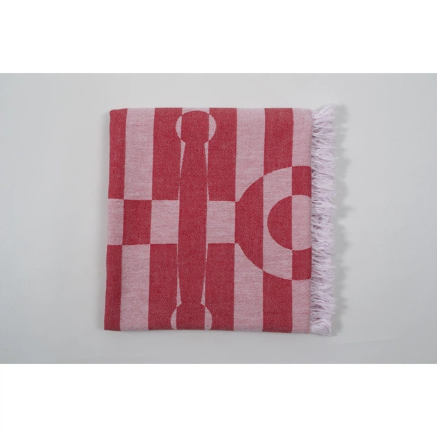 Полотенце Barine Pestemal - Undercover Anchor 95*175 Red красный - изображение 4