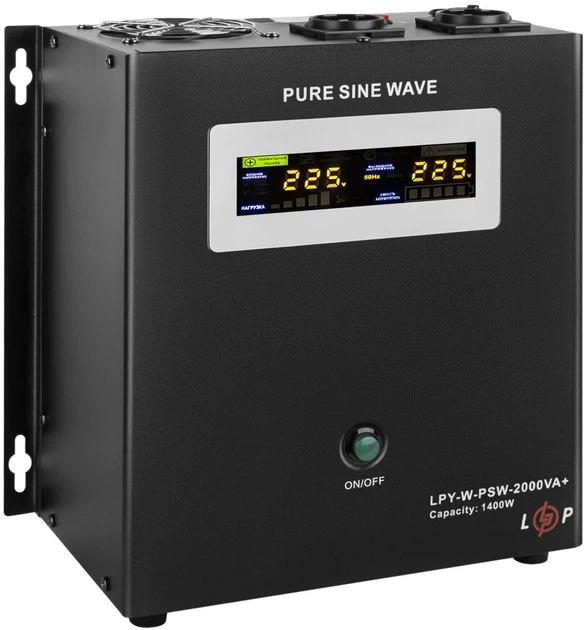 ИБП LogicPower LPY-W-PSW-2000VA+ (1400Вт) 10A/20A с правильной синусоидой 24V (LP4146) - изображение 3