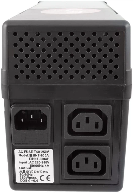 ДБЖ Powercom BNT-600A IEC - зображення 2
