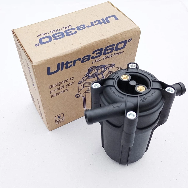 Фильтр отстойник Alex Ultra 360 12х12 тонкой очистки ГБО в сборе с картриджем GF1212 - Фото 1 Фильтр отстойник Alex Ultra 360 12х12 тонкой очистки ГБО в сборе с картриджем GF1212 - изображение 1