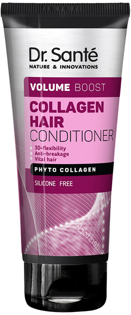 Кондиціонер для волосся Dr. Sante Collagen Hair Conditioner надання об'єму за допомогою колагену 200 мл (8588006040357) - зображення 1