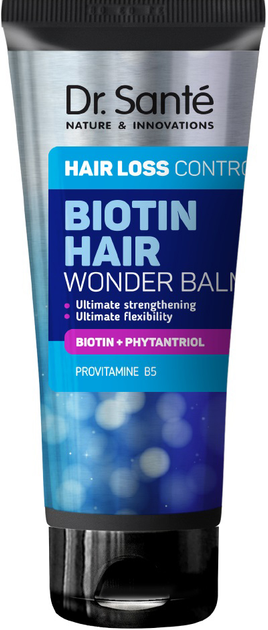 Бальзам Dr. Santé Biotin Hair Wonder Balm проти випадіння волосся з біотином 200 мл (8588006040623) - зображення 1