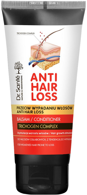 Бальзам Dr. Santé Anti Hair Loss Conditioner стимулювання росту волосся проти випадіння 200 мл (8588006036541) - зображення 1