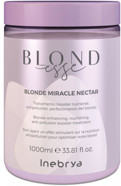 Odżywka Inebrya Blondesse Blonde Miracle Nectar do włosów blond 1000 ml (8008277261485) - obraz 1