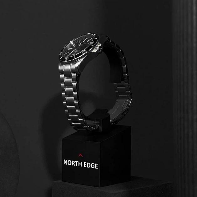 Механічний Годинник NORTH EDGE ANCHOR black - изображение 12