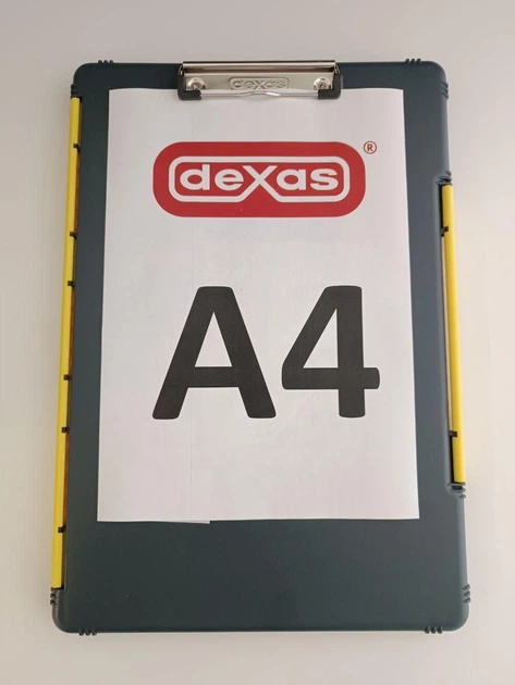 Папка-кейс Dexas Slimcase-2 XL 39х27 B4 желтый (3617-803) - Фото 4 Папка-кейс Dexas Slimcase-2 XL 39х27 B4 желтый (3617-803) - изображение 4