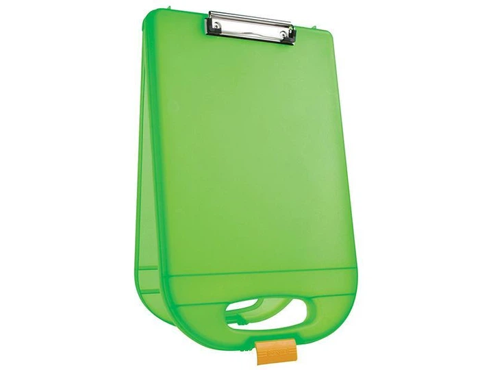 Папка-кейс Dexas Clipcase-2 А4 с ручкой 40х25,5 салатовый (2717-J85) - Фото 2 Папка-кейс Dexas Clipcase-2 А4 с ручкой 40х25,5 салатовый (2717-J85) - изображение 2
