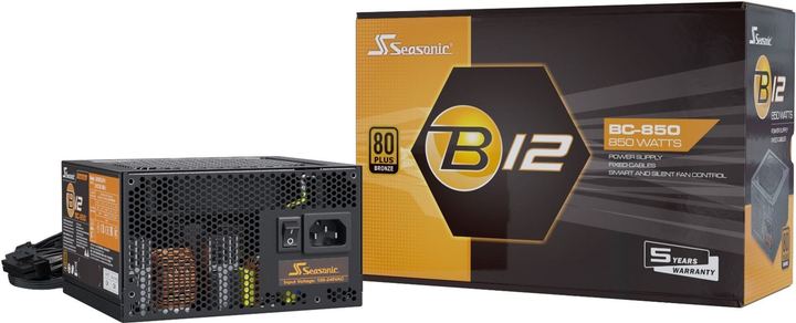 Блок живлення Seasonic B12 BC-850 850W - зображення 5