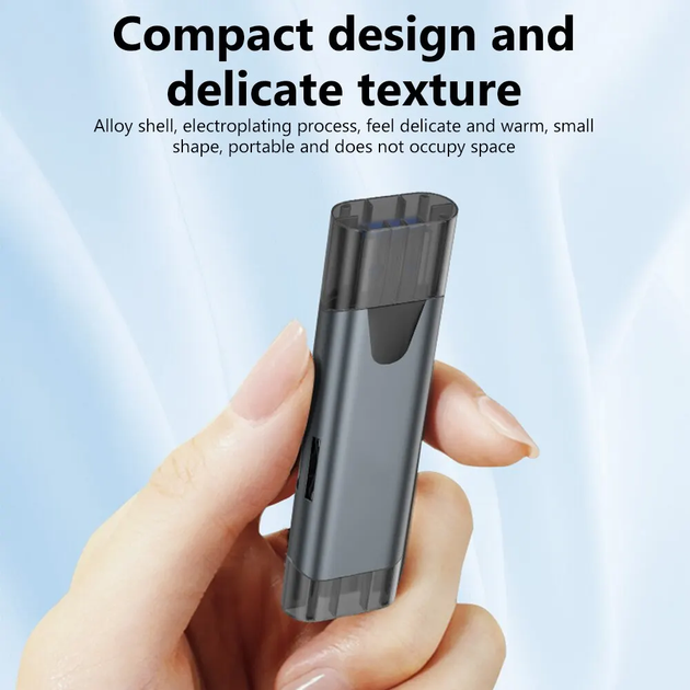 Картрідер USB 2,0/3,0 з підтримкоюType C, SD, Micro SD, TF, OTG - изображение 3