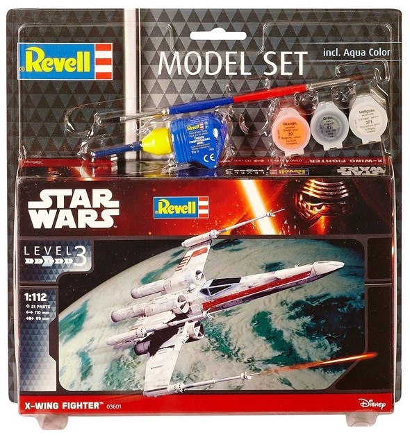 Сборная модель Revell Звездный истребитель X-крыльев, масштаб 1:112 (RVL-63601) - Фото 2 Сборная модель Revell Звездный истребитель X-крыльев, масштаб 1:112 (RVL-63601) - изображение 2
