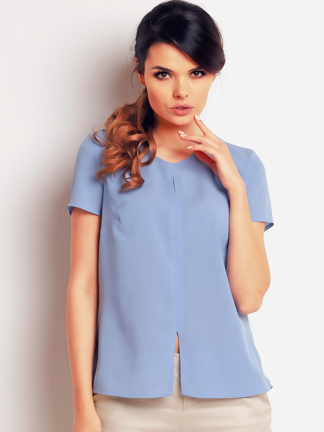 Блузка жіноча Awama A138 L Світло-синя (5902360515130) - зображення 1