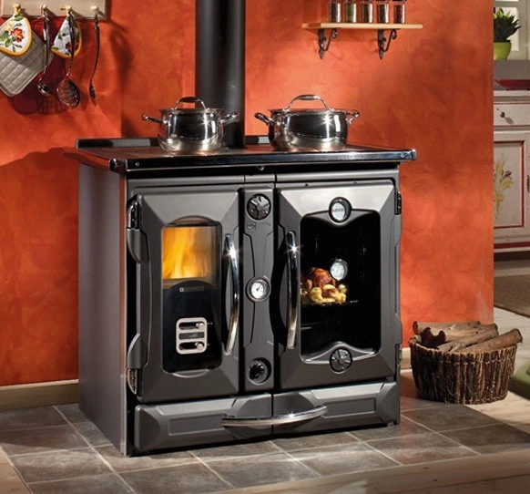Кухонна піч піч La Nordica TERMOSUPREMA COMPACT DSA з водяним контуром - Фото 2 Кухонна піч піч La Nordica TERMOSUPREMA COMPACT DSA з водяним контуром - зображення 2