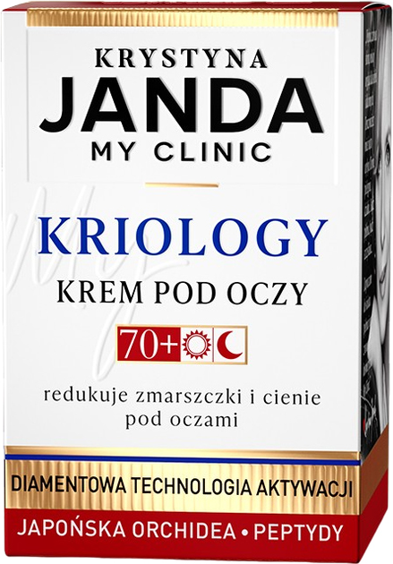 Krem pod oczy JANDA My Clinic Kriology 70+ 15 ml (5903899661640) - obraz 1