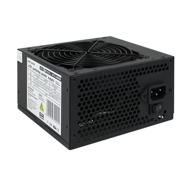 Блок питания ATX-400W 12 см 2 SATA OEM - изображение 2