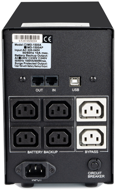 ИБП Powercom IMD-1500AP - изображение 3