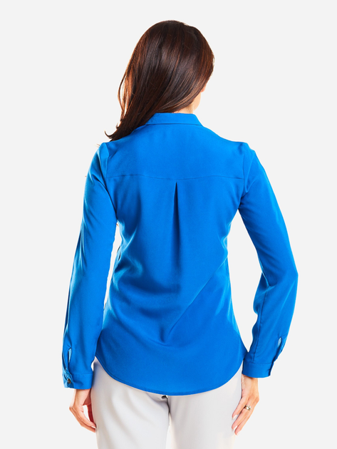Bluzka damska z długim rękawem Infinite You M176 S Niebieska (5902360526266) - obraz 2
