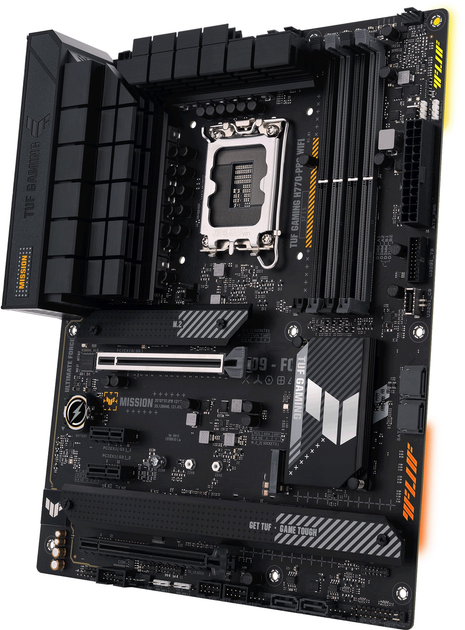 Материнська плата ASUS TUF GAMING H770-PRO WIFI (s1700, Intel H770, PCI-Ex16) - зображення 4