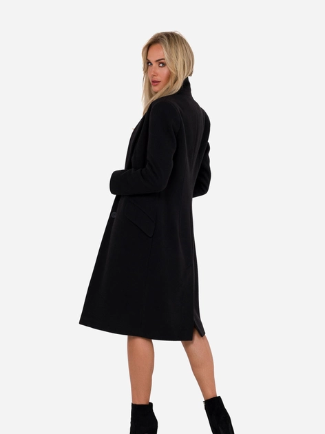 Пальто жіноче Made Of Emotion M758 L Чорне (5905563713549) - зображення 2