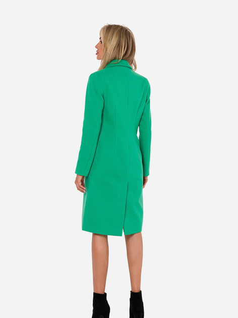 Пальто жіноче Made Of Emotion M758 L Зелене (5905563713662) - зображення 2