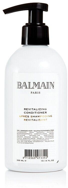 Odżywka do włosów Balmain Revitalizing Conditioner zniszczonych i łamliwych 300 ml (8718969473392) - obraz 1