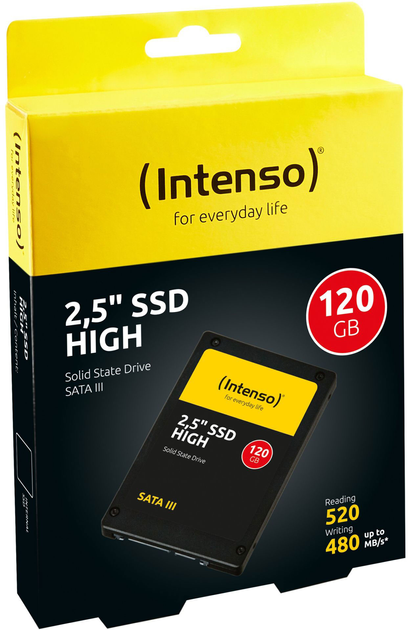 SSD диск Intenso High Performance 120GB 2.5" SATA III TLC (3813430) - зображення 2