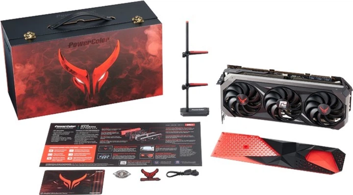 Karta graficzna Powercolor PCI-Ex Radeon RX 7900 XTX Red Devil Limited Edition 24GB GDDR6 (384bit) (2330/20000) (HDMI, 3 x DisplayPort) (RX7900XTX 24G-E/OC/LIMITED) - obraz 6