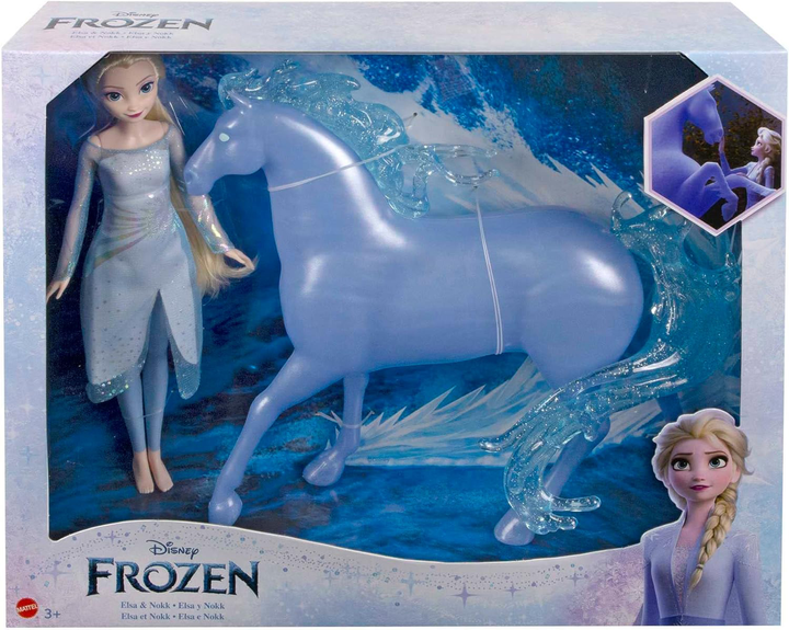 Набір фігурок Mattel Disney Frozen Elsa & Nokk (0194735120871) - зображення 2