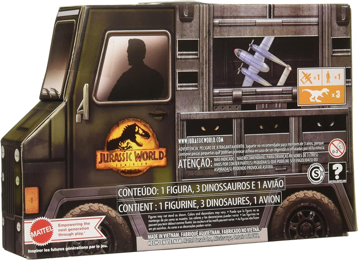 Zestaw figurek Mattel Jurassic World Minis Multipack Fight Or Flight (0887961945102) - obraz 2