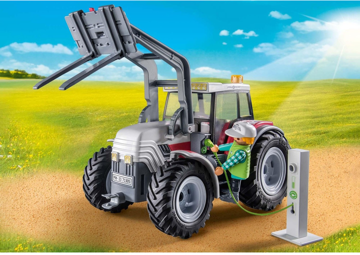 Набір фігурок Playmobil Country Large Tractor with Accessories (4008789713056) - зображення 2