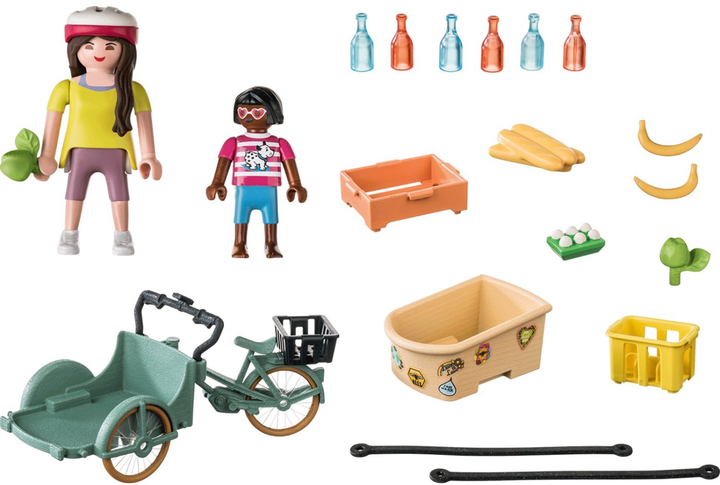 Набір фігурок Playmobil Country Cargo Bike (4008789713063) - зображення 3