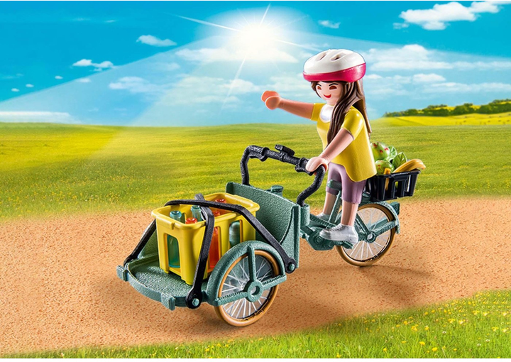 Набір фігурок Playmobil Country Cargo Bike (4008789713063) - зображення 4