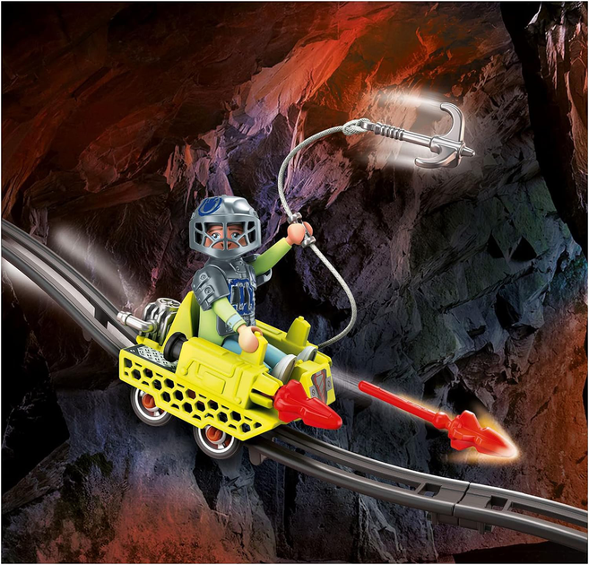 Набір фігурок Playmobil Dino Rise Mine Cruiser (4008789709301) - зображення 3