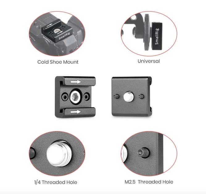 Холодний черевик тримач Smallrig 1241 - изображение 4
