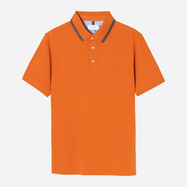Koszulka polo męska Tatuum JAY 3 T2216.466 L Pomarańczowa (5900142165603) - obraz 1