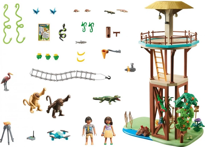 Zestaw figurek Playmobil Wiltopia Observatory with Compass (4008789710086) - obraz 3