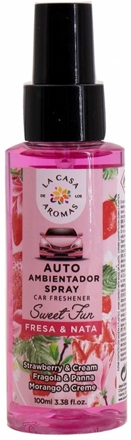 Odświeżacz do samochodu La Casa de los Aromas W sprayu Sweet Fun 100 ml (8428390048914) - obraz 1