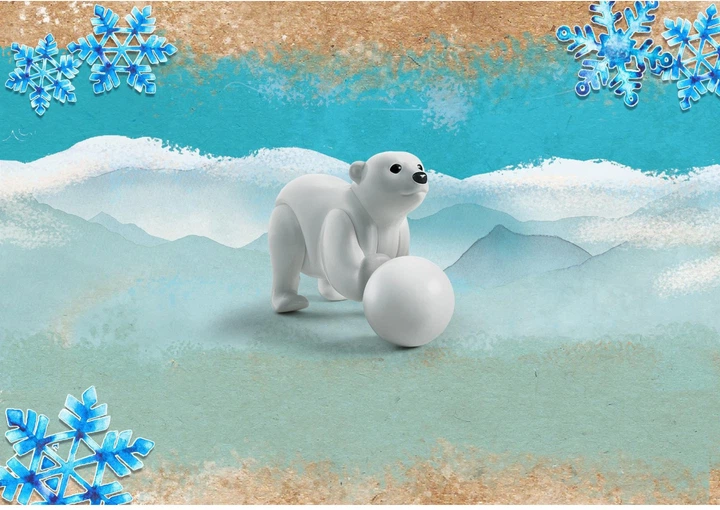 Zestaw figurek Playmobil Wiltopia Baby Polar Bear (4008789710734) - obraz 3